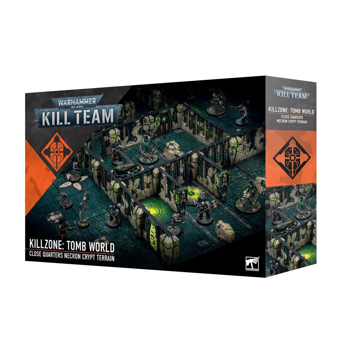 Warhammer 40,000 Kill Team; Kill Zone; Tomb World; Close Quarters Necron Crypt Terrain