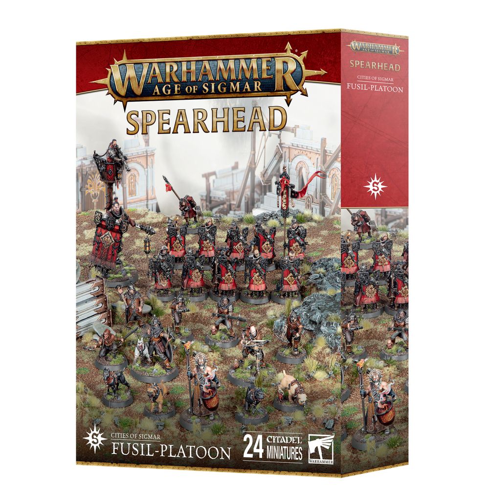 Warhammer: Spearhead: Cities of Sigmar-Fusil-Platoon