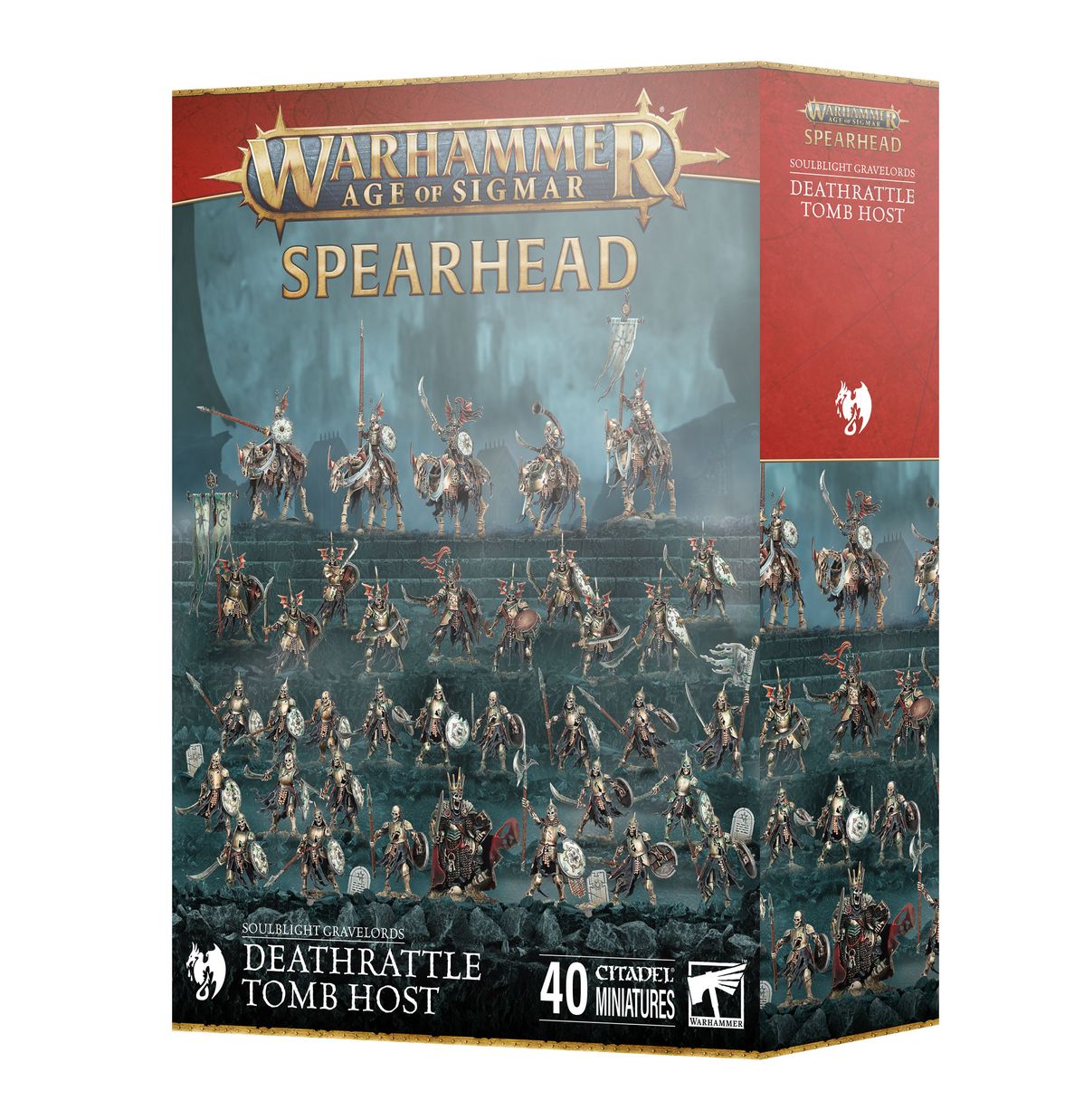 Warhammer Age of Sigmar; Spearhead; Soulblight Gravelords; Deathrattle Tomb Host