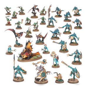 Warhammer: Spearhead: Seraphon Sunblooded Prowlers