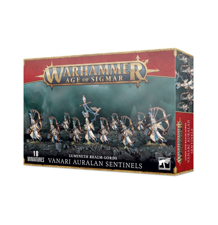 Warhammer- Vanari Auralan Sentinels- Lumineth Realm-Lords