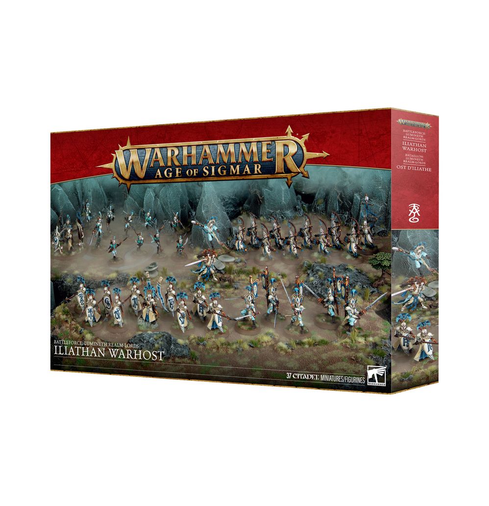 Warhammer Age of Sigmar: Battleforce Lumineth Realm Lords: Iliathan Warhost