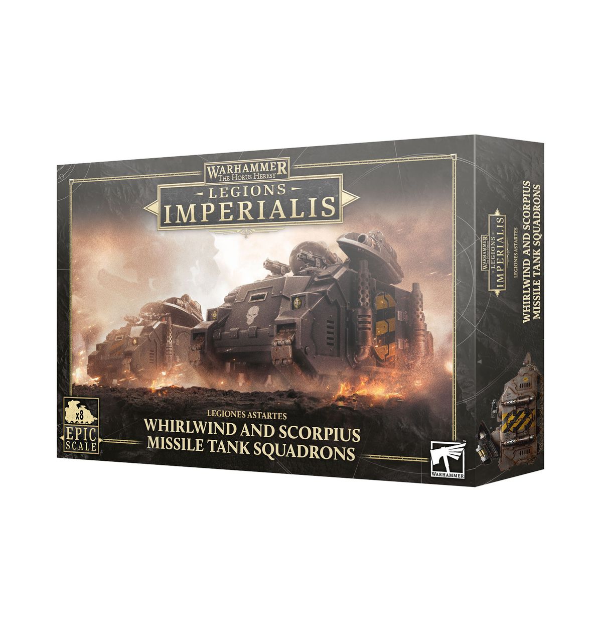 Warhammer The Horus Heresy: Legions Imperialis: Legiones Astartes Whirlwind and Scorpius Missile Tank Squadrons