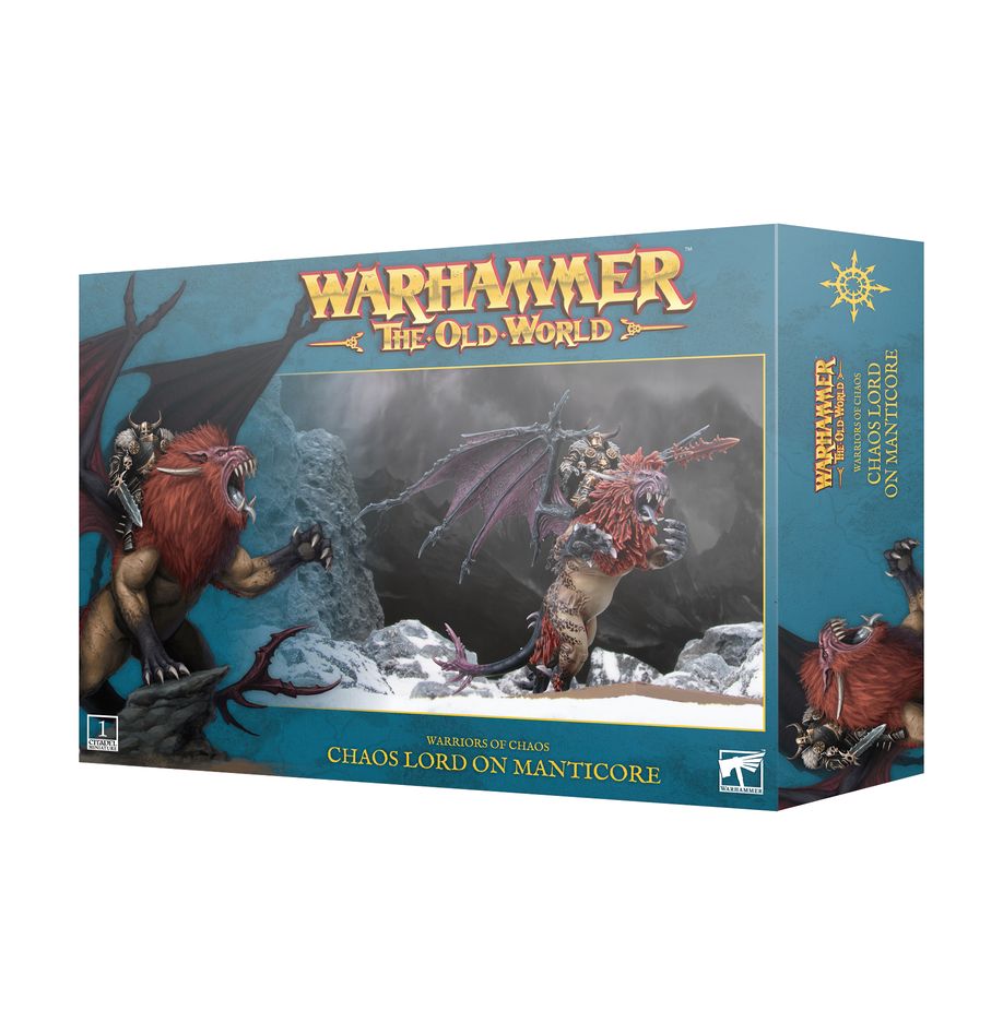 Warhammer - The Old World: Warriors of Chaos; Chaos Lord On Manticore