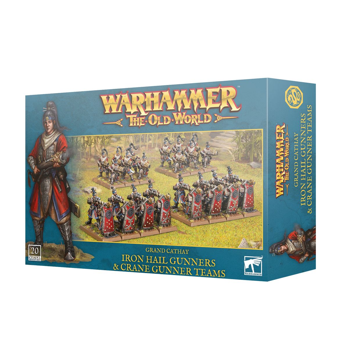 Warhammer The Old World: Grand Cathay: Iron Hail Gunners & Crane Gunner Teams