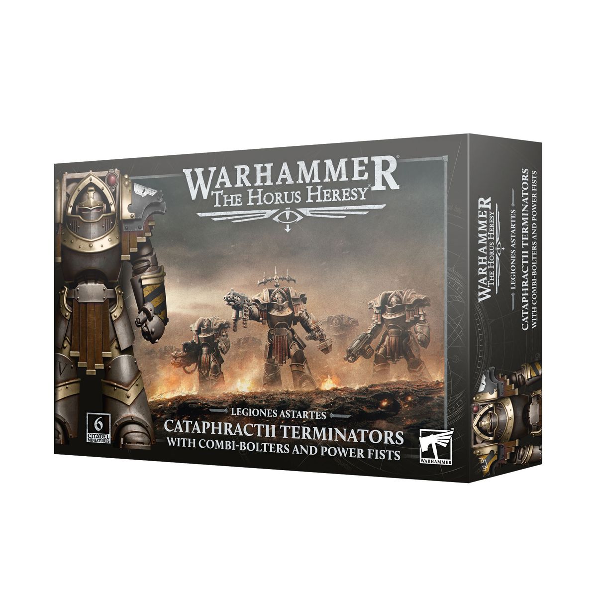Warhammer The Horus Heresy: Legiones Astartes: Cataphractii Terminators With Combi-Bolters And Power Fists