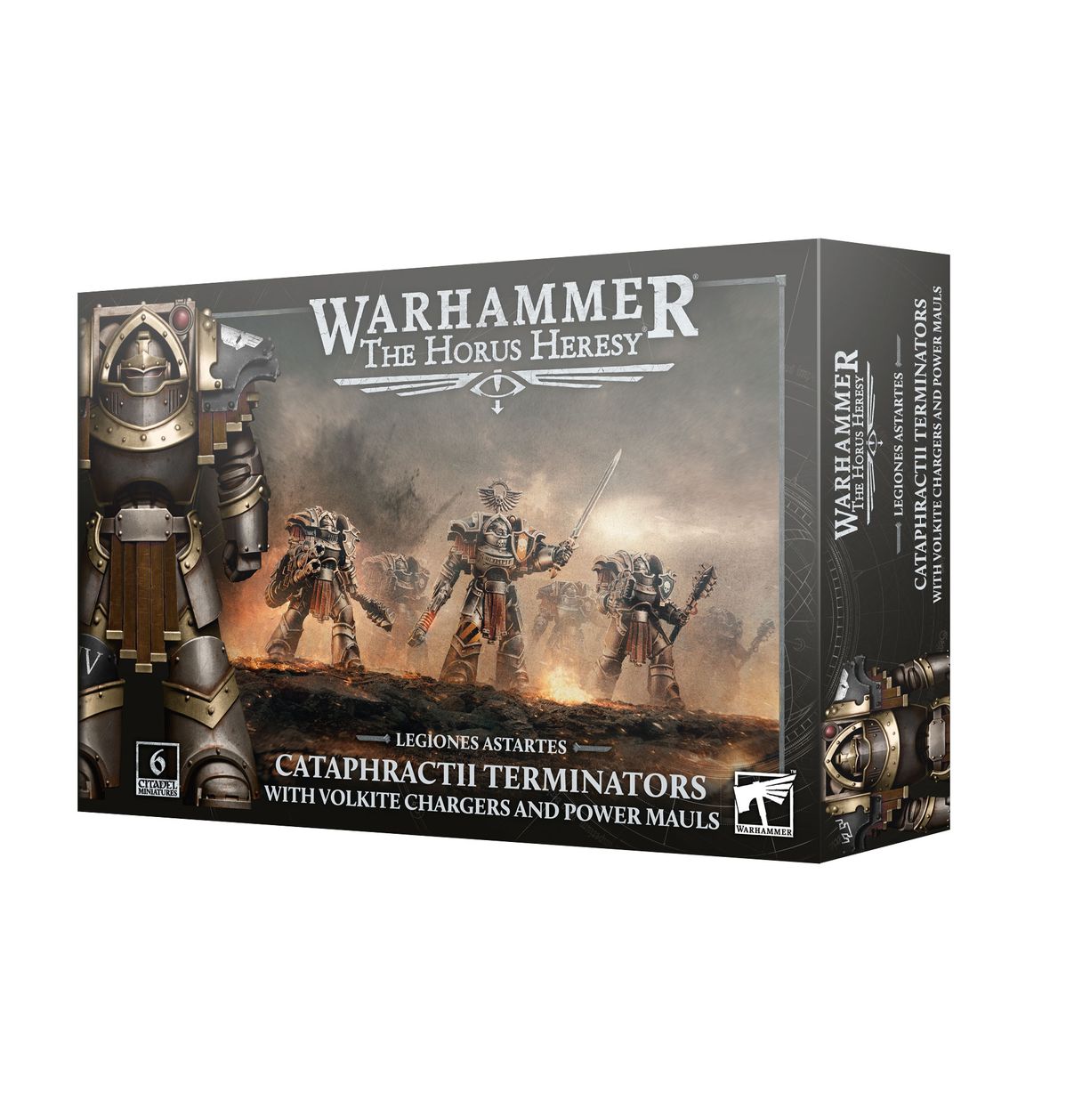 Warhammer The Horus Heresy: Legiones Astartes: Cataphractii Terminators: With Volkite Chargers And Power Mauls
