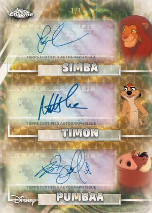 2026 Topps Disney Chrome Value Box LIM 3