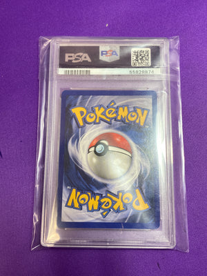 PSA 8 Machoke 1st Edition #34 (Cabinet)