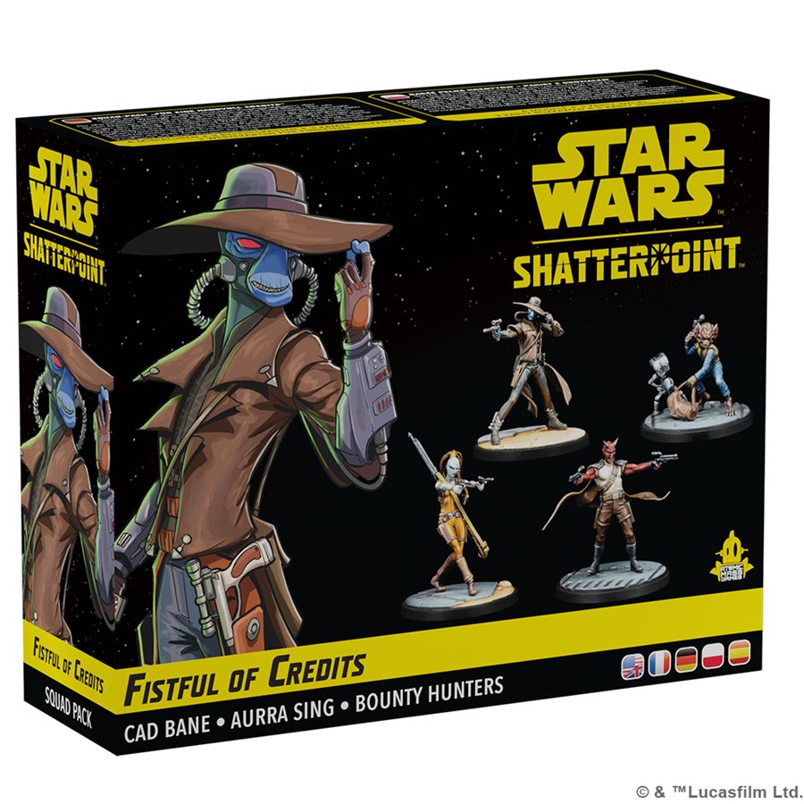 Star Wars: Shatterpoint: Fistful of Credits: Cad Bane Squad Pack (ML)