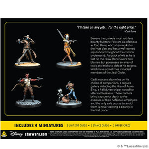 Star Wars: Shatterpoint: Fistful of Credits: Cad Bane Squad Pack (ML)