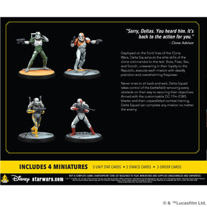 Star Wars: Shatterpoint: Delta Squad, Form Up
