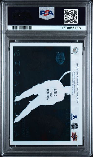 Ivan Demidov #ATR-7 2025 Upper Deck Artifacts Antiquity Rookies (Cabinet)