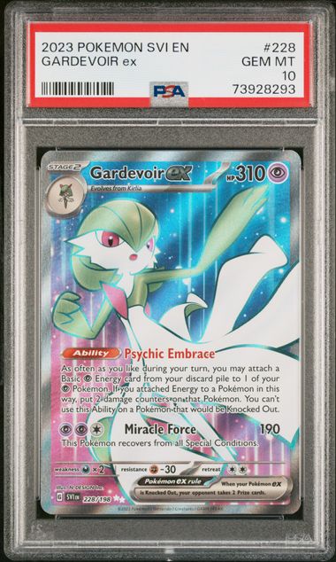 Gardevoir EX #228 SVI PSA 10 (Cabinet)