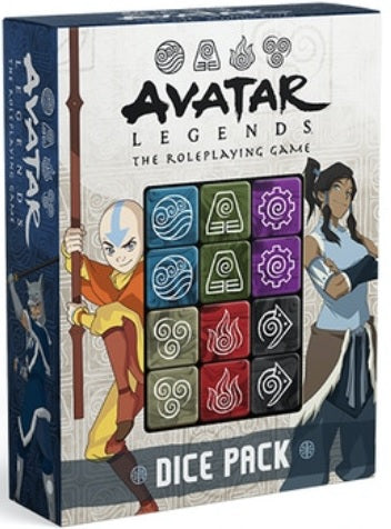 Avatar Legends RPG Dice Set