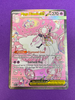Mega Diancie ex - 282/217 Special Illustration Rare Holofoil (Cabinet-NM)