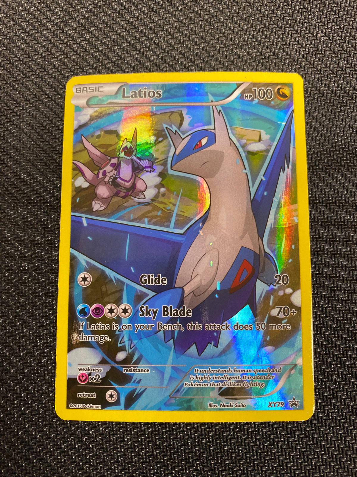 Lightly Played Latios (Full Art Promo) (XY79)/211 Promo Holofoil (Cabinet-LP)