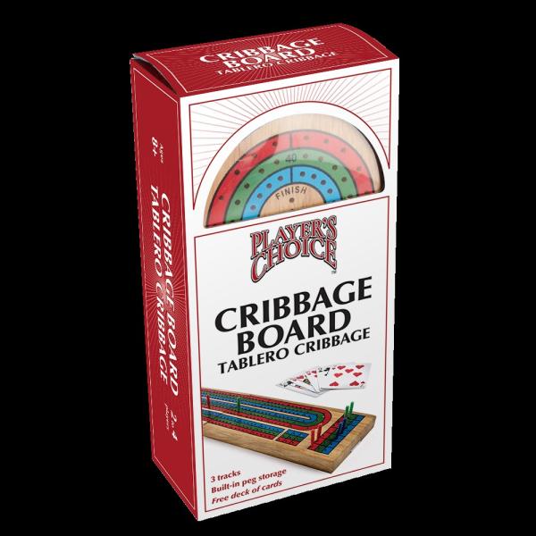 Player's Choice 3 Track Cribbage Board
