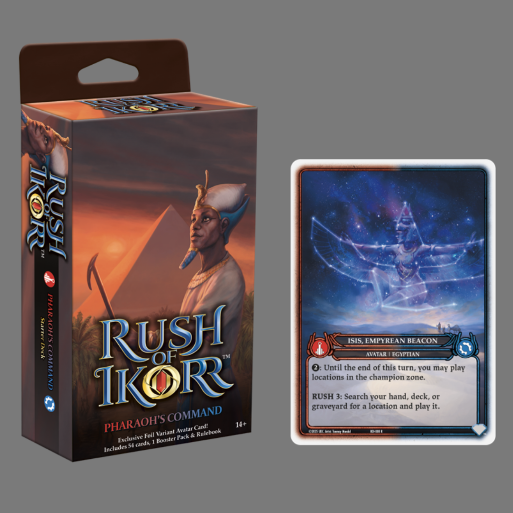2025 Rush of Ikorr A1P1 Starter Deck- Olympian Thunder - Let's Play! Cards and Games! 2025 Rush of Ikorr A1P1 Starter Deck- Olympian Thunder - Let's Play! Cards and Games!
