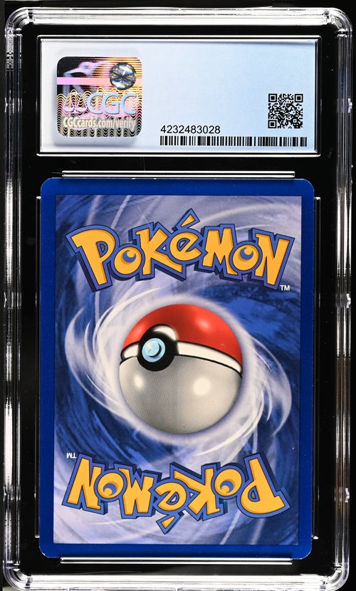 Hitmonchan base set unlimited #40 CGC 8 (cabinet)