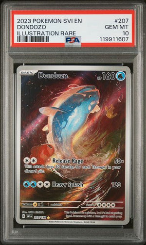 PSA 10 Dondozo #207 Scarlet & Violet (Cabinet)