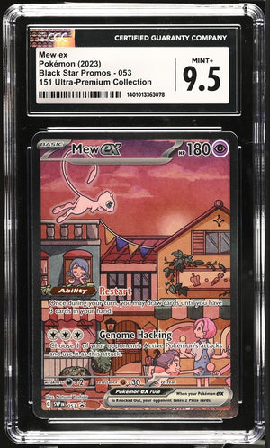 CGC 9.5 Mew #53 Scarlet & Violet 151 UPC Promo (Cabinet)
