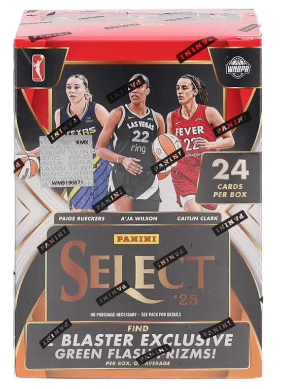 2025 Panini WNBA Select Basketball Blaster (Green Flash Prizms)