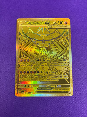 Mega Zygarde ex - 124/088 Mega Hyper Rare Holofoil (Cabinet-NM)