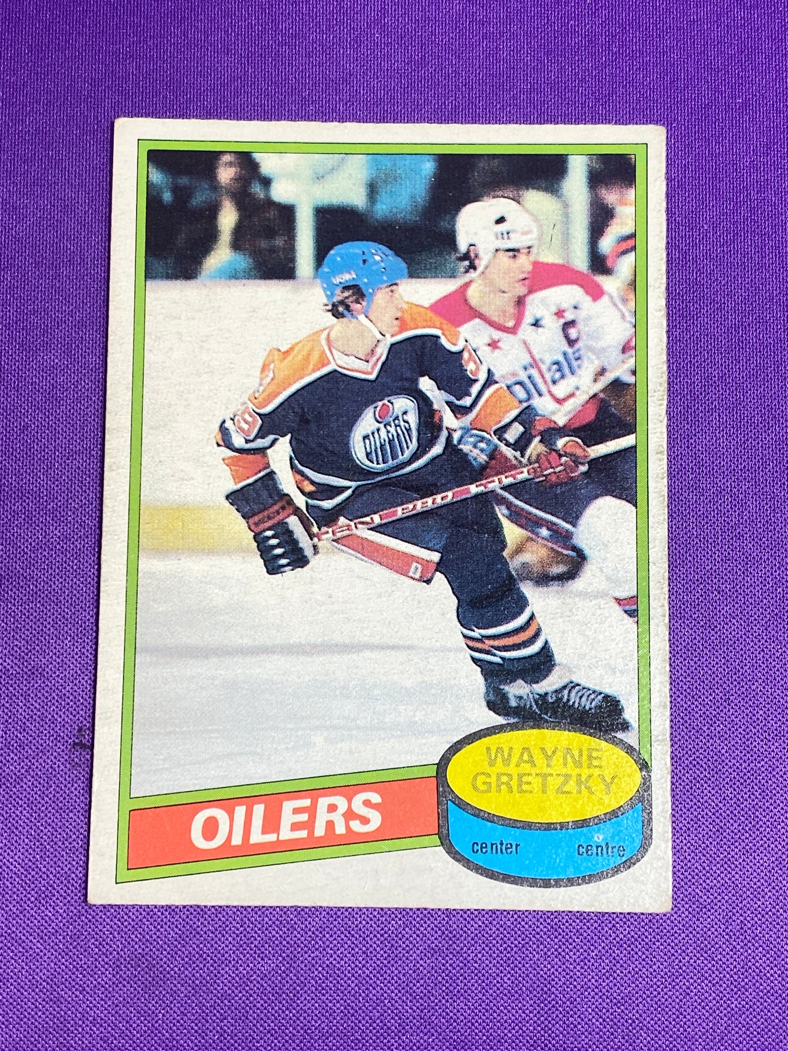 Wayne Gretzky #250 O-PEE-CHEE 1980-81 (2nd year) (Cabinet)