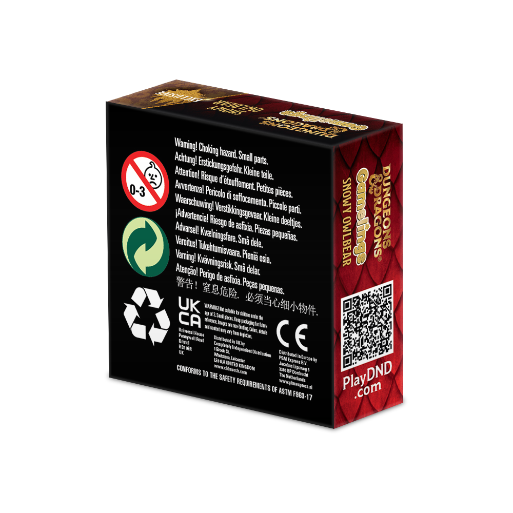 DND Gamelings: Snowy Owlbear