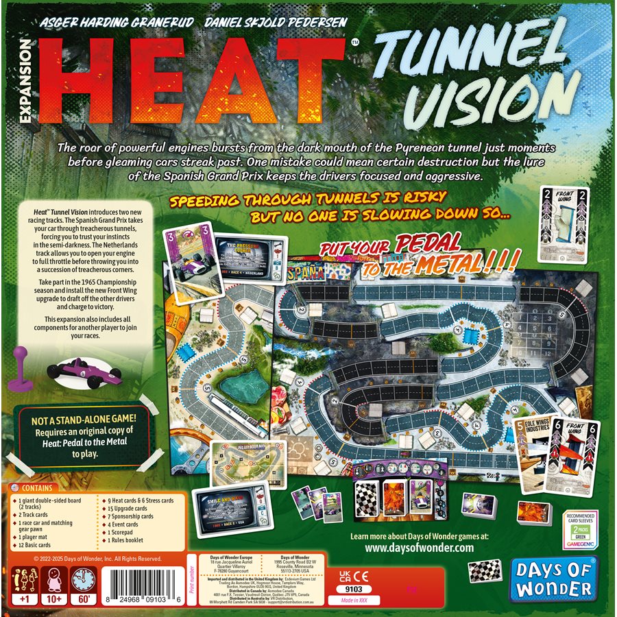 Heat: Pedal To The Metal: Tunnel Vision
