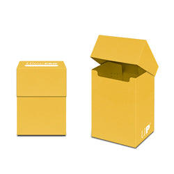 Deck Box Solid Yellow 80+