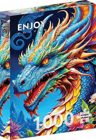 Blue Dragon 1000 Piece Puzzle