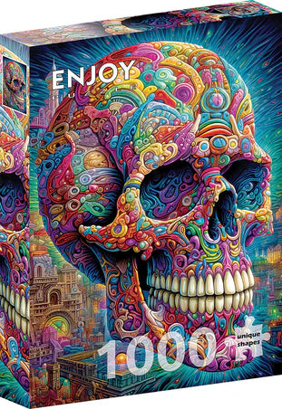 Quirky Skull 1000 Piece Puzzle