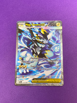 Mega Zeraora ex - 114/084 Special Illustration Rare Holofoil (Cabinet-NM)