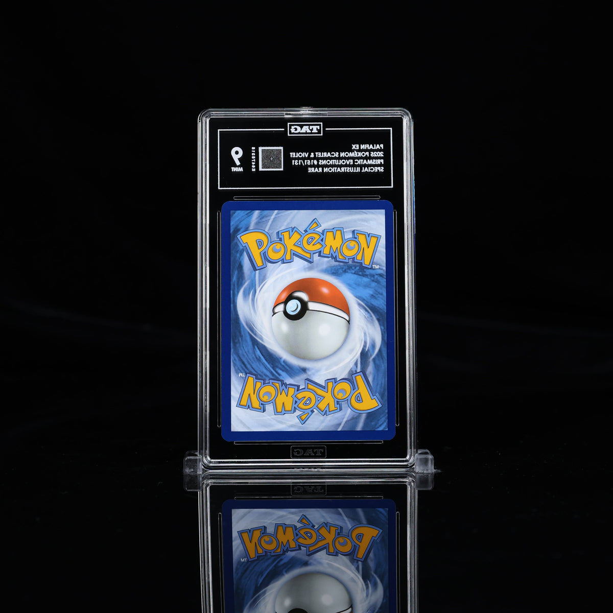 TAG 9 Palafin #151 prismatic evolutions (Cabinet)