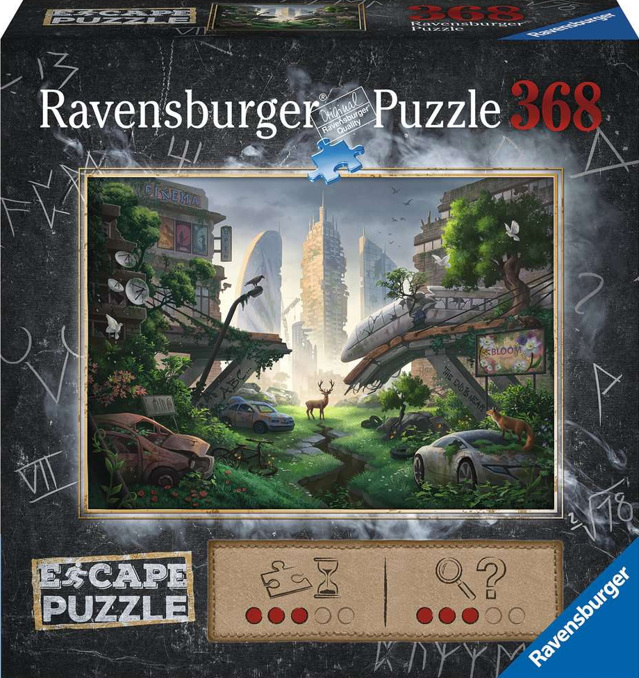 Escape Desolated City 368pc Puzzle