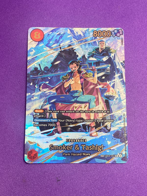 Smoker & Tashigi (SP) (EB04-003) - Adventure on Kami's Island Foil (Cabinet-NM)
