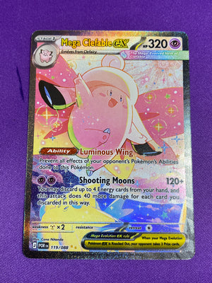Mega Clefable ex - 119/088 Special Illustration Rare Holofoil (Cabinet-NM)