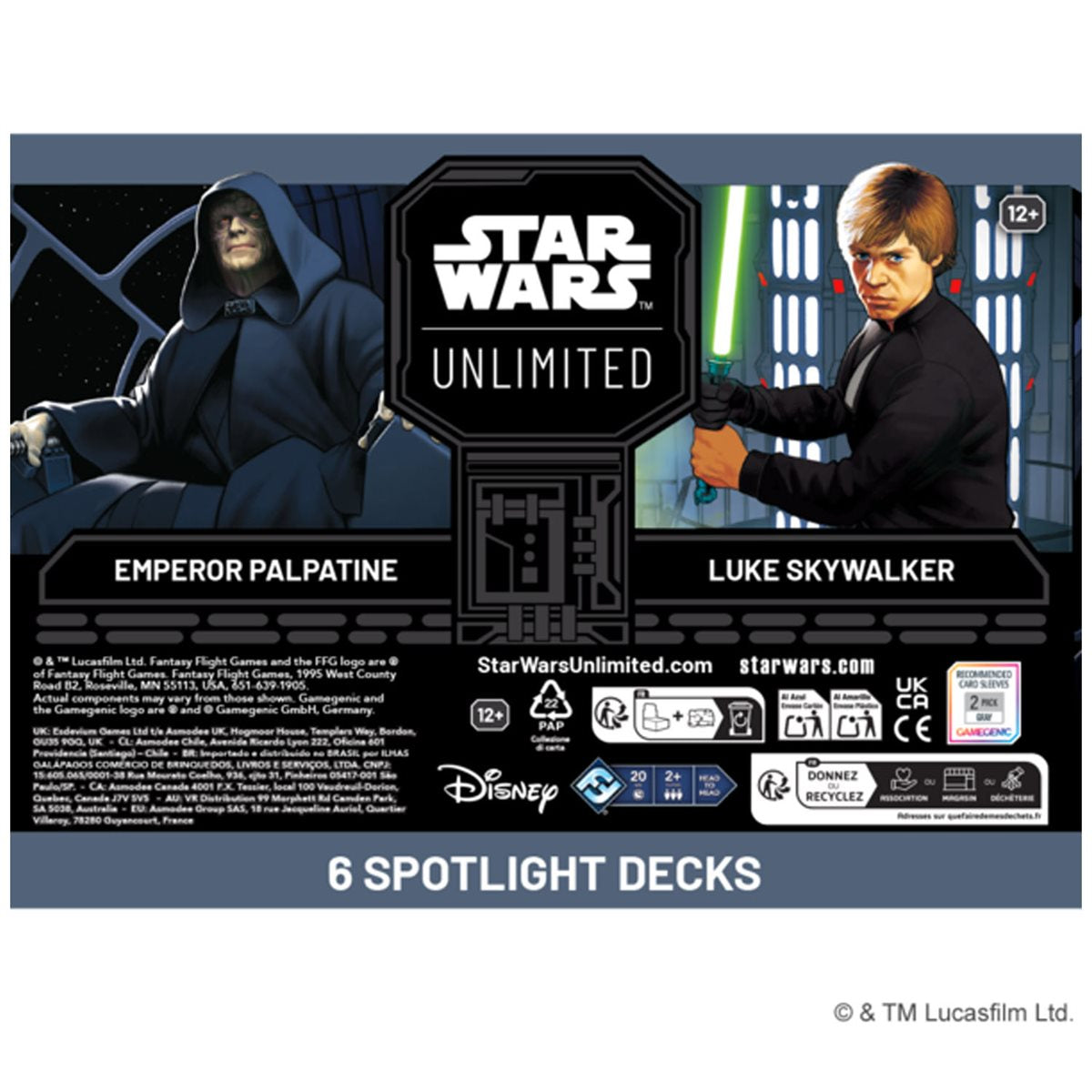 Star Wars: Unlimited - Ashes of the Empire SpotLight Decks - Releases July 17 2026