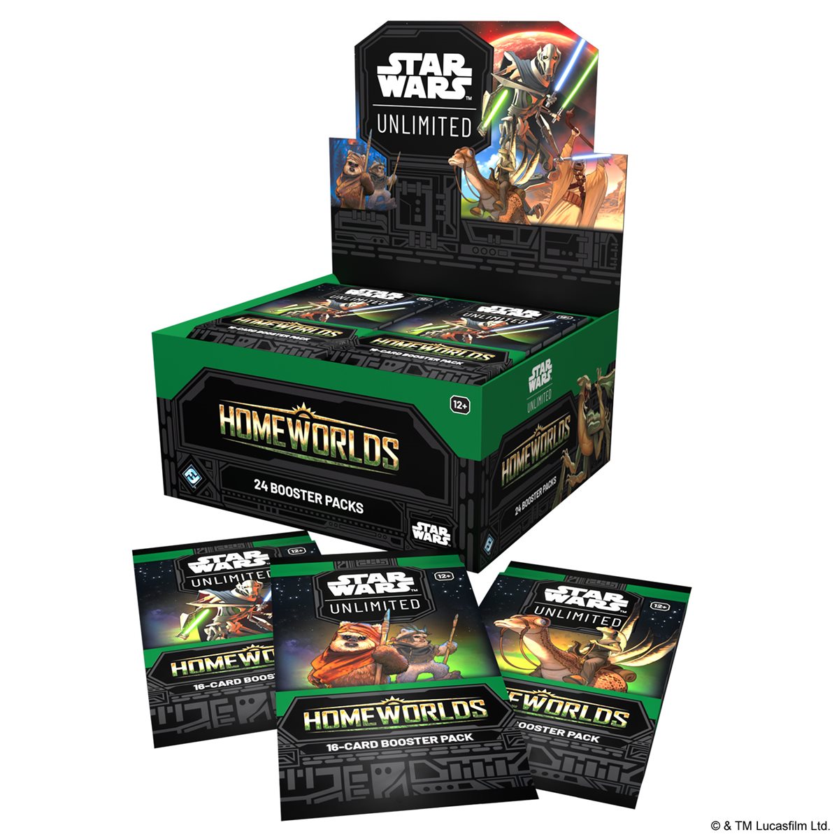 Star Wars: Unlimited - Homeworlds - Booster Box