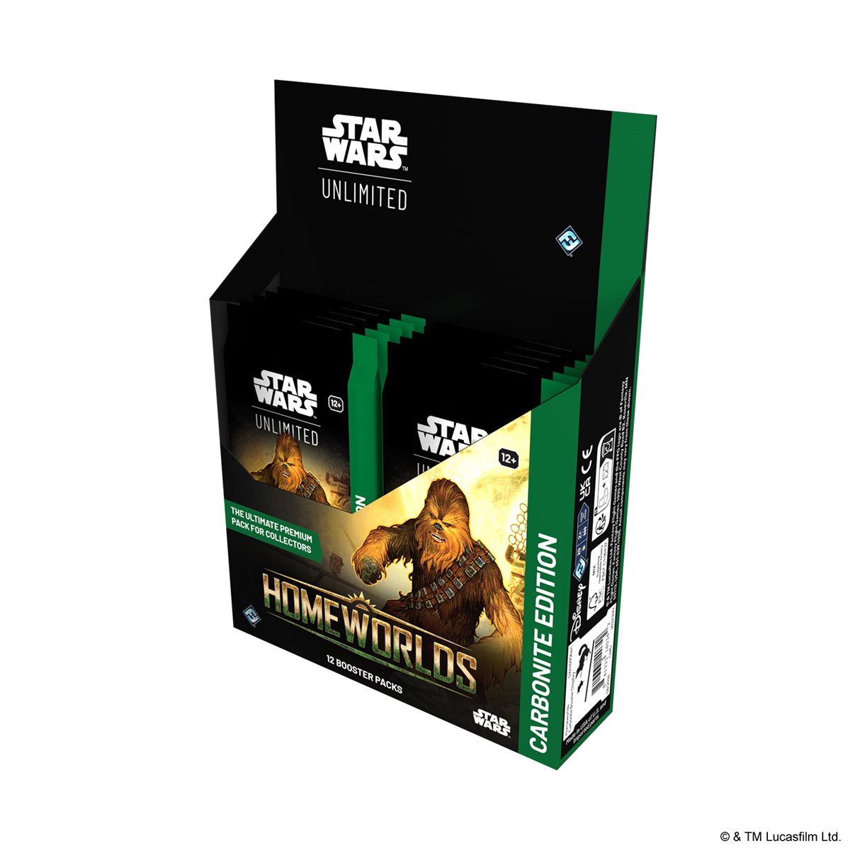 Star Wars: Unlimited - Homeworlds - Carbonite Booster Box