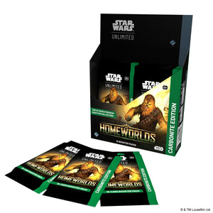 Star Wars: Unlimited - Homeworlds - Carbonite Booster Box