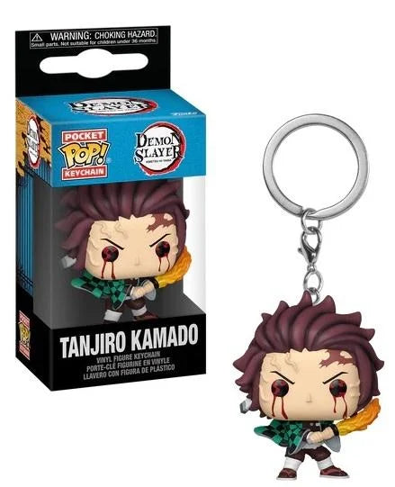 Pop! Keychain Demon Slayer Tanjiro Sun Breathing