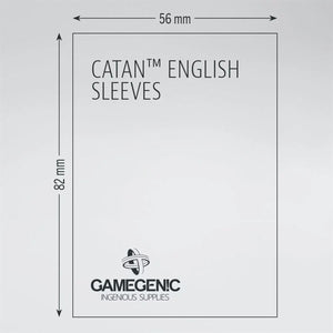 Sleeves: Gamegenic: Matte Catan-Sized Sleeves (50)