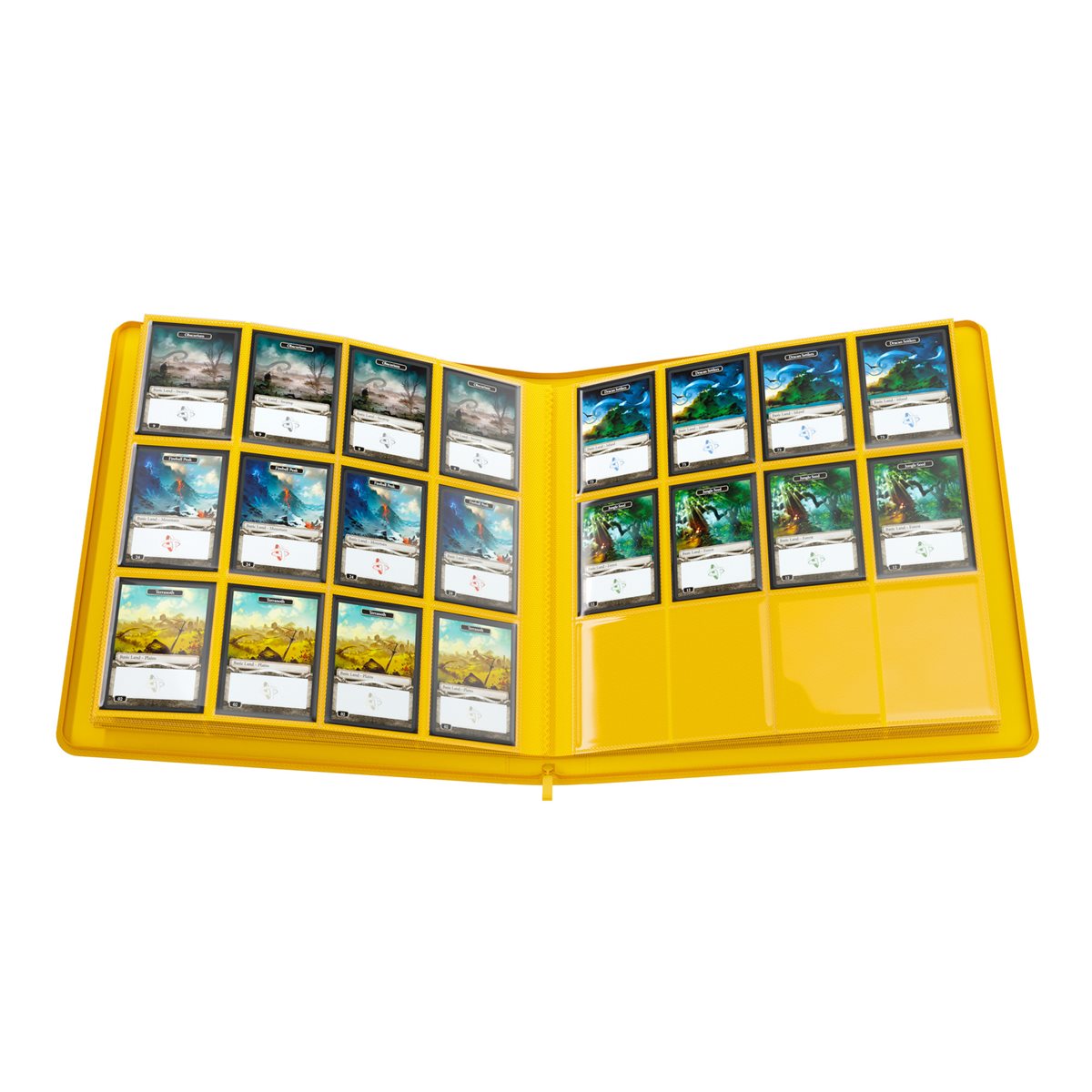 Binder: Zip-Up Album: 24-pkt: Yellow