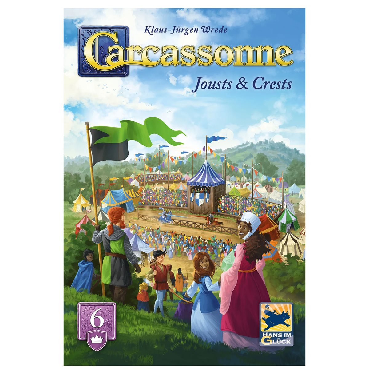 Carcassonne: EXP 6: Jousts & Crests (Refresh)