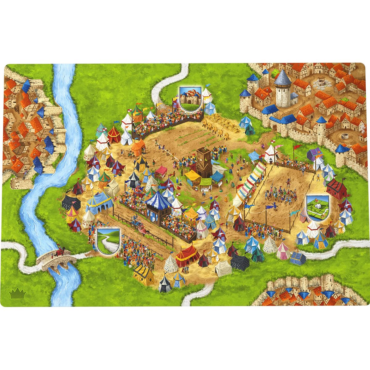 Carcassonne: EXP 6: Jousts & Crests (Refresh)