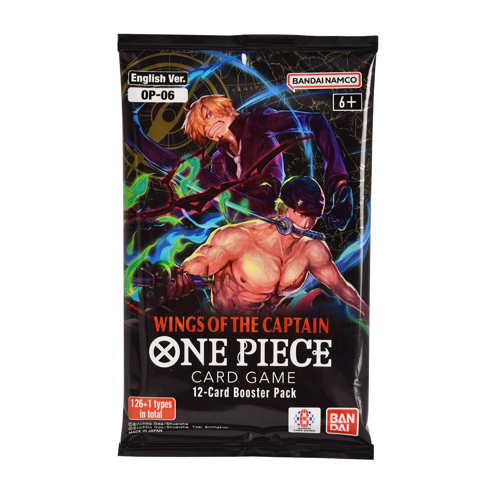 One Piece Wings Of The Captain Booster OP-06 Single Packs