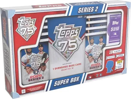 2026 Topps Baseball Series 2 Super Box Limit 2